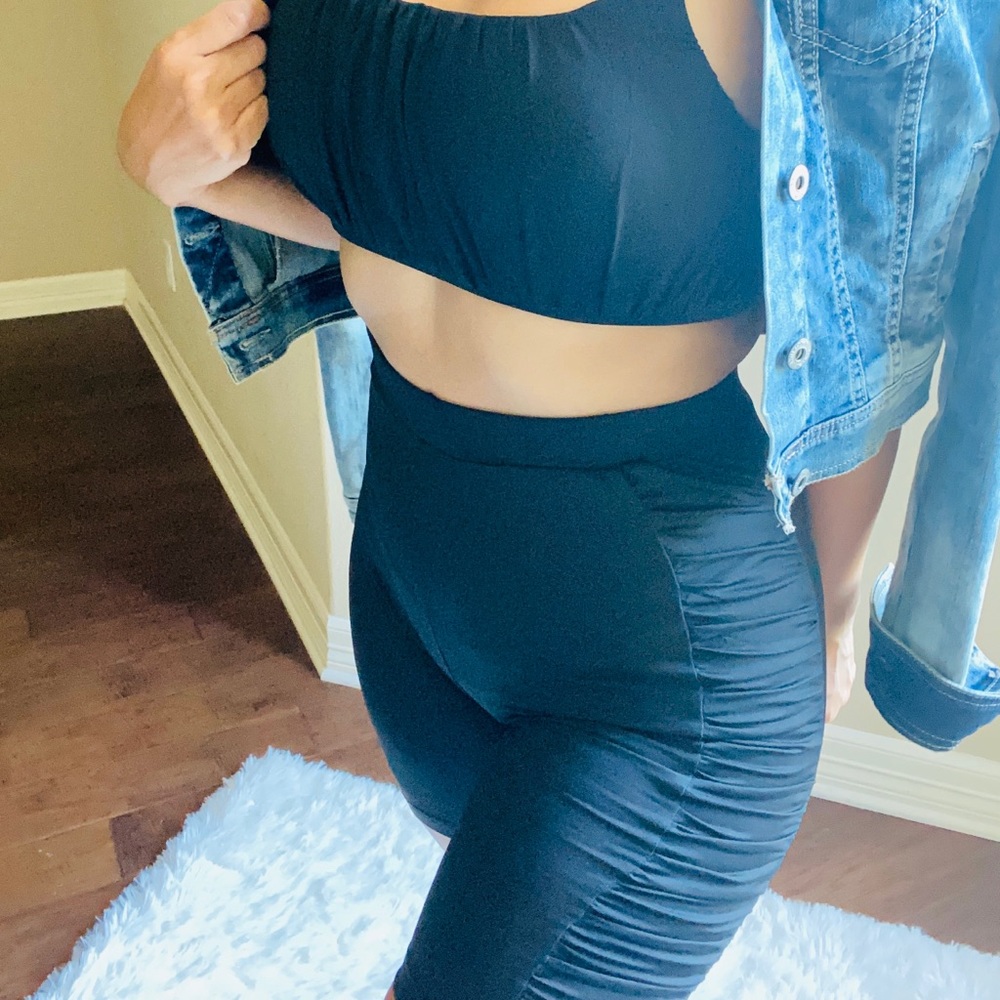 Two piece short set